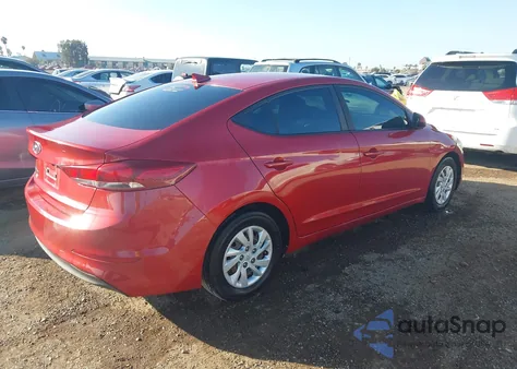 2017 Hyundai Elantra Se из США, поврежденный, VIN 5NPD74LF7HH092419